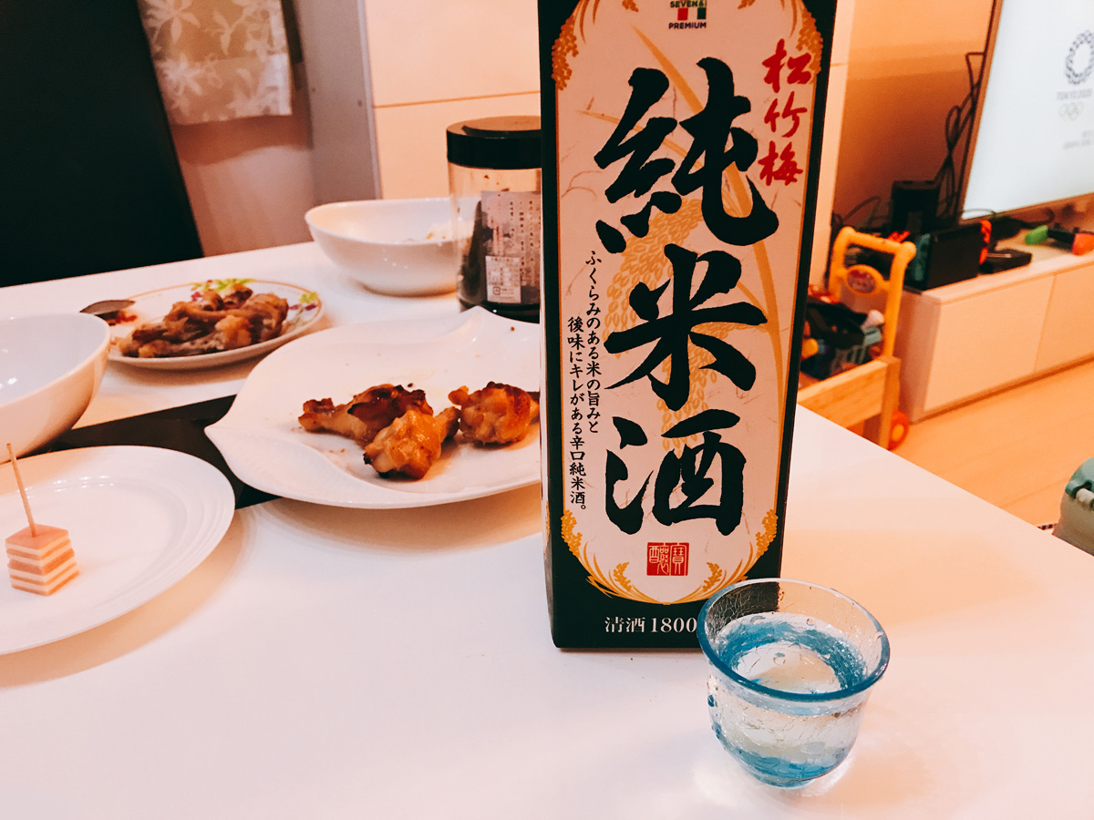 家飲み　20180826　純米酒